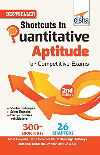 Book Cover Shortcuts in Quantitative Aptitude for Competitive Exams 2nd Edition