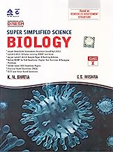 Book Cover Dinesh Super Simplified Science Biology - Class 10 (2018-19 Session)