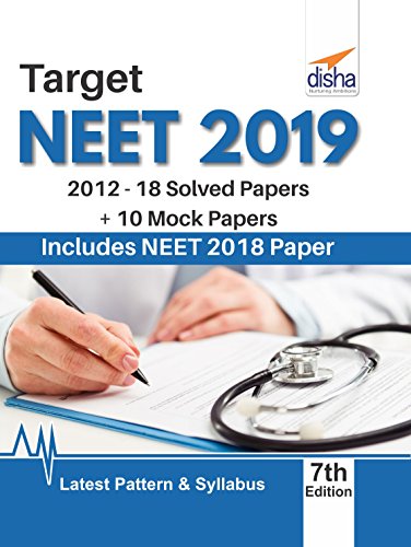 Book Cover Target NEET UG 2019 (2012-18 Solved Papers + 10 Mock Papers)
