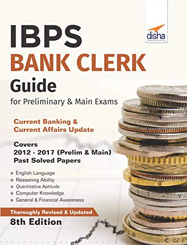 Book Cover IBPS Bank Clerk Guide for Preliminary & Main Exams