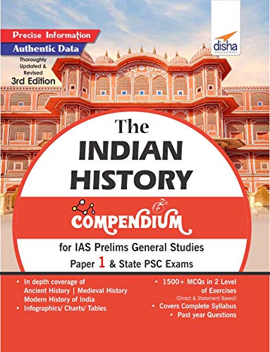 Book Cover The History Compendium for IAS Prelims General Studies Paper 1 & State PSC Exams