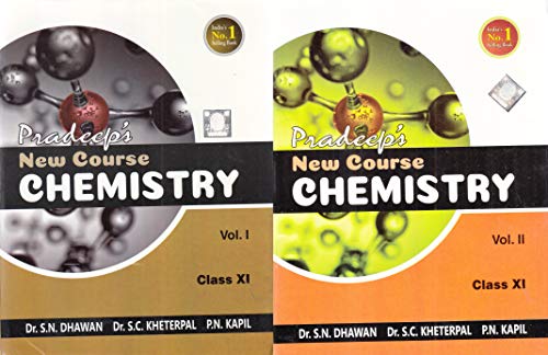 Book Cover Pardeep's Science Chemistry for Class 11th (Set of 2 Volume) (2019-2020) Examination