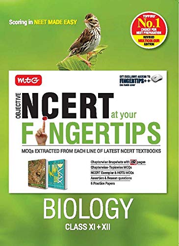 Book Cover Objective NCERT at your FINGERTIPS for NEET-AIIMS - Biology (Old Edition)