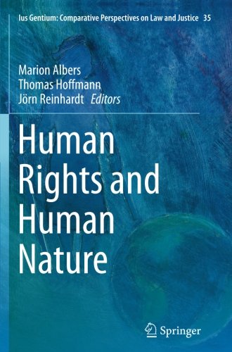 Book Cover Human Rights and Human Nature (Ius Gentium: Comparative Perspectives on Law and Justice)