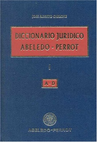 Diccionario Juridico 3 Tomos (Spanish Edition)