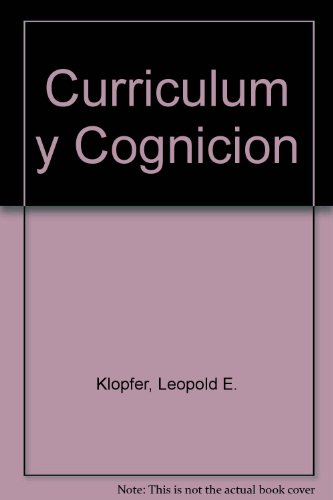 Curriculum y Cognicion (Spanish Edition)