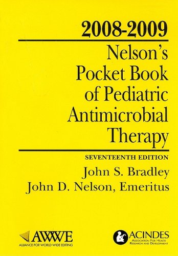 2008-2009 Nelson's Pocket Book of Pediatric Antimicrobial Therapy