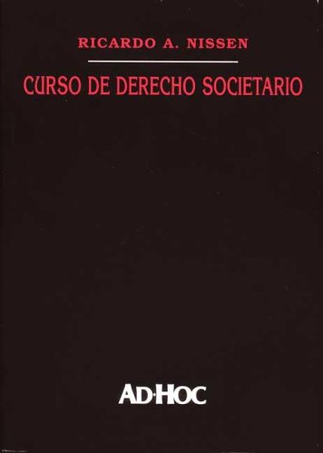 Curso de Derecho Societario