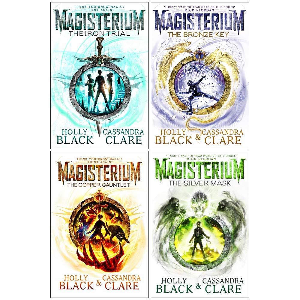 Book Cover The Magisterium Series 4 Books Set (The Iron Trial, The Copper Gauntlet, The Bronze Key, The Silver Mask)