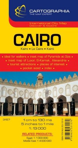Book Cover Plano Cartographia Cairo (City Map) (PLANS, 1000) (French Edition)