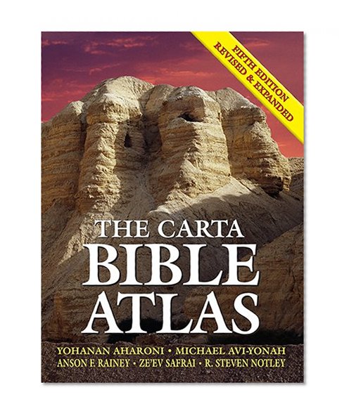 Book Cover The Carta Bible Atlas, Fifth Edition Revised and Expanded