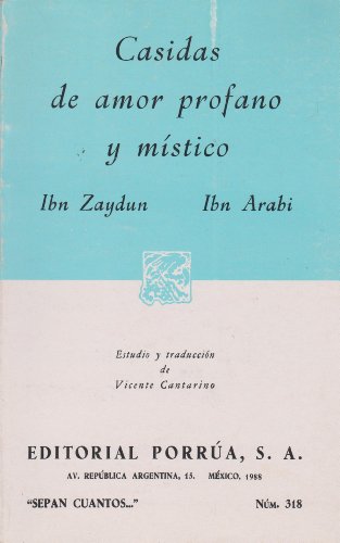 CASIDAS DE AMOR PROFANO Y MISTICO (SC318)
