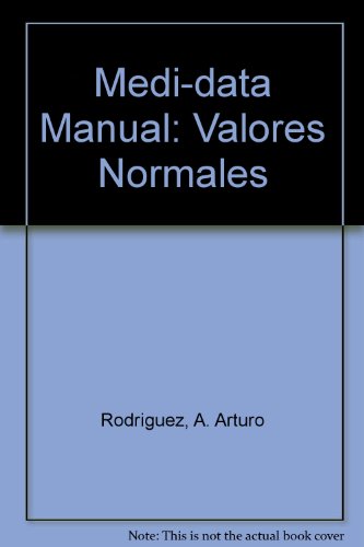 Medi-data Manual: Valores Normales (Spanish Edition)