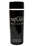 FIXPLANT Keratin Hair Building Fibers, Hair Loss Concealer. the 30 Second "HAIR TRANSPLANT" Regular Size 25 gm, 0.88 oz (Black)