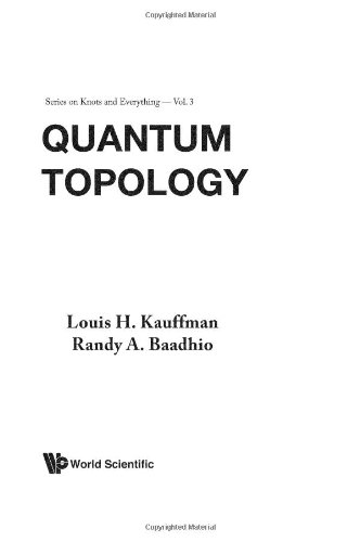 Book Cover Quantum Topology (Series on Knots and Everything)