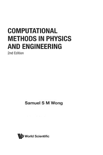 Book Cover Computational Methods In Physics And Engineering (2Nd Edition)