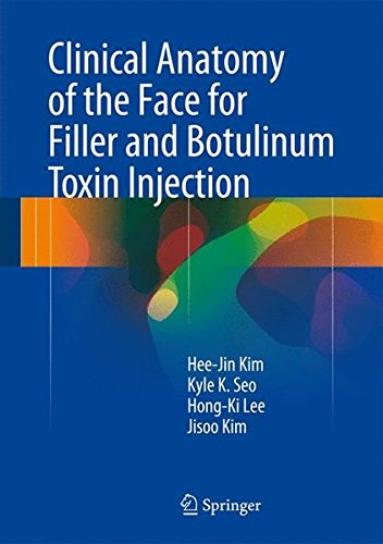 Book Cover Clinical Anatomy of the Face for Filler and Botulinum Toxin Injection