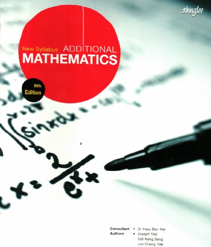 New Syllabus Additional Mathematics Textbook
