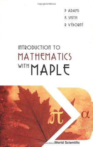 Book Cover Introduction to mathematics with maple