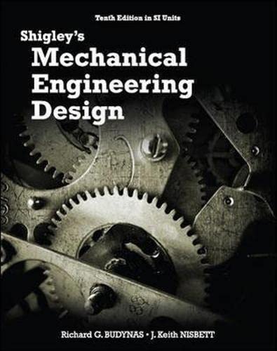 Book Cover Shigley's Mechanical Eng Design 10th