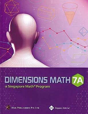 Book Cover Dimensions Math CC Textbook 7A