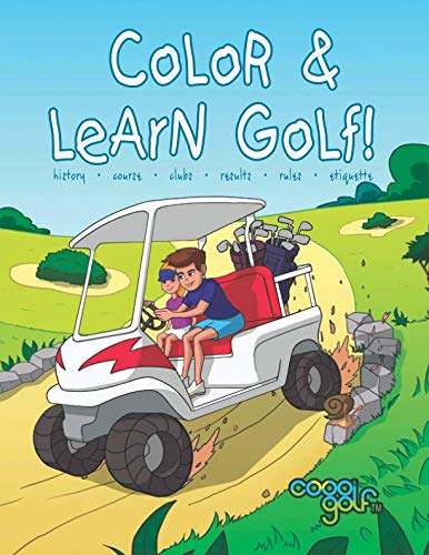 Book Cover COLOR AND LEARN GOLF!