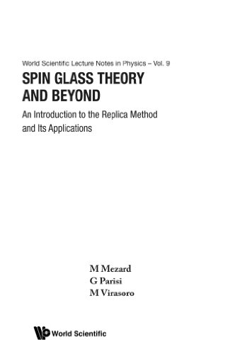 Book Cover Spin Glass Theory And Beyond: An Introduction To The Replica Method And Its Applications (World Scientific Lecture Notes in Physics)