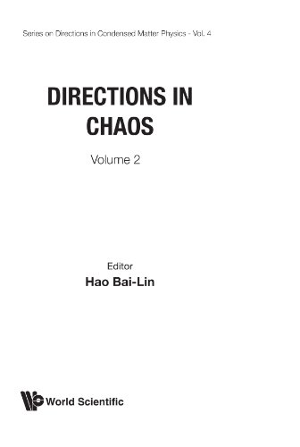 Book Cover Directions In Chaos - Volume 2 (World Scientific Series on Directions in Condensed Matter Physics)