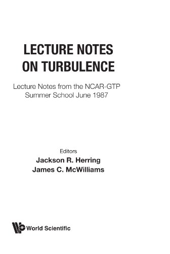 Book Cover Lecture Notes On Turbulence