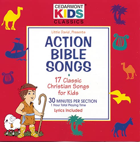 Book Cover Action Bible Songs
