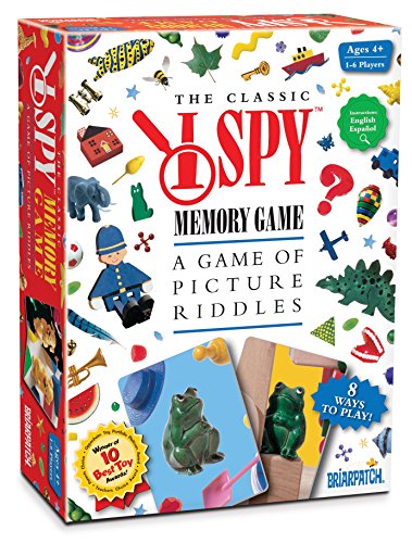 Book Cover I Spy Memory Game