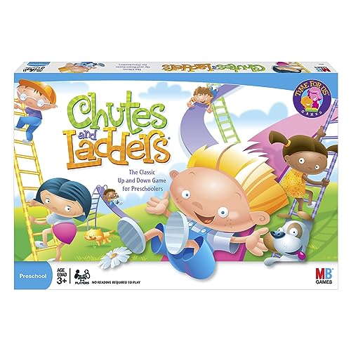 Book Cover Chutes and Ladders Board Game for 2 to 4 Players Kids Ages 3 and Up (Amazon Exclusive)