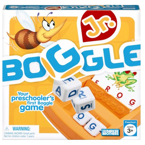 Book Cover Boggle Junior, Preschool Game, First Boggle Game, Ages 3 and up (Amazon Exclusive)