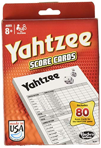 Book Cover Yahtzee 80 Score Cards