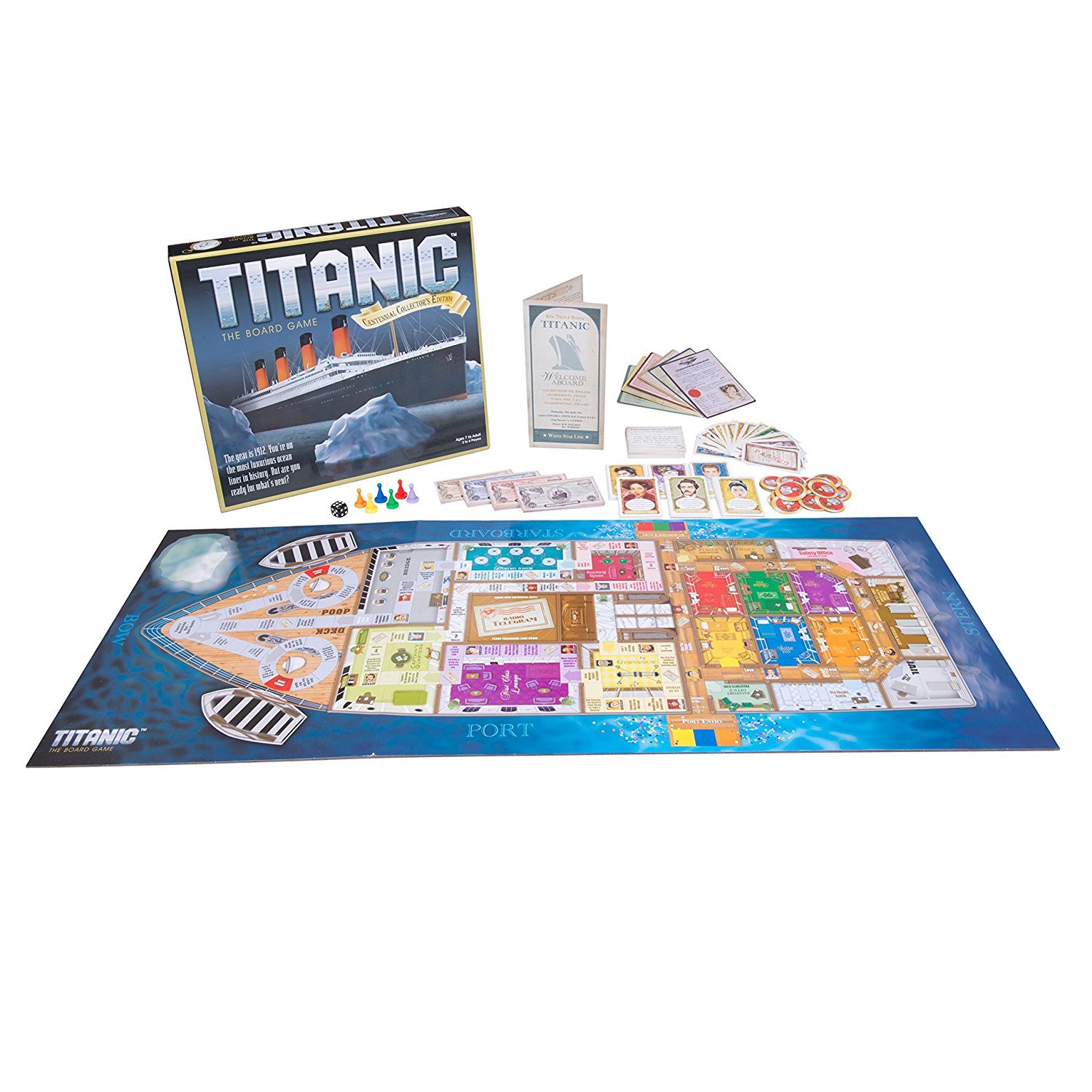 Book Cover Titanic: The Board Game - Centennial Collector's Edition