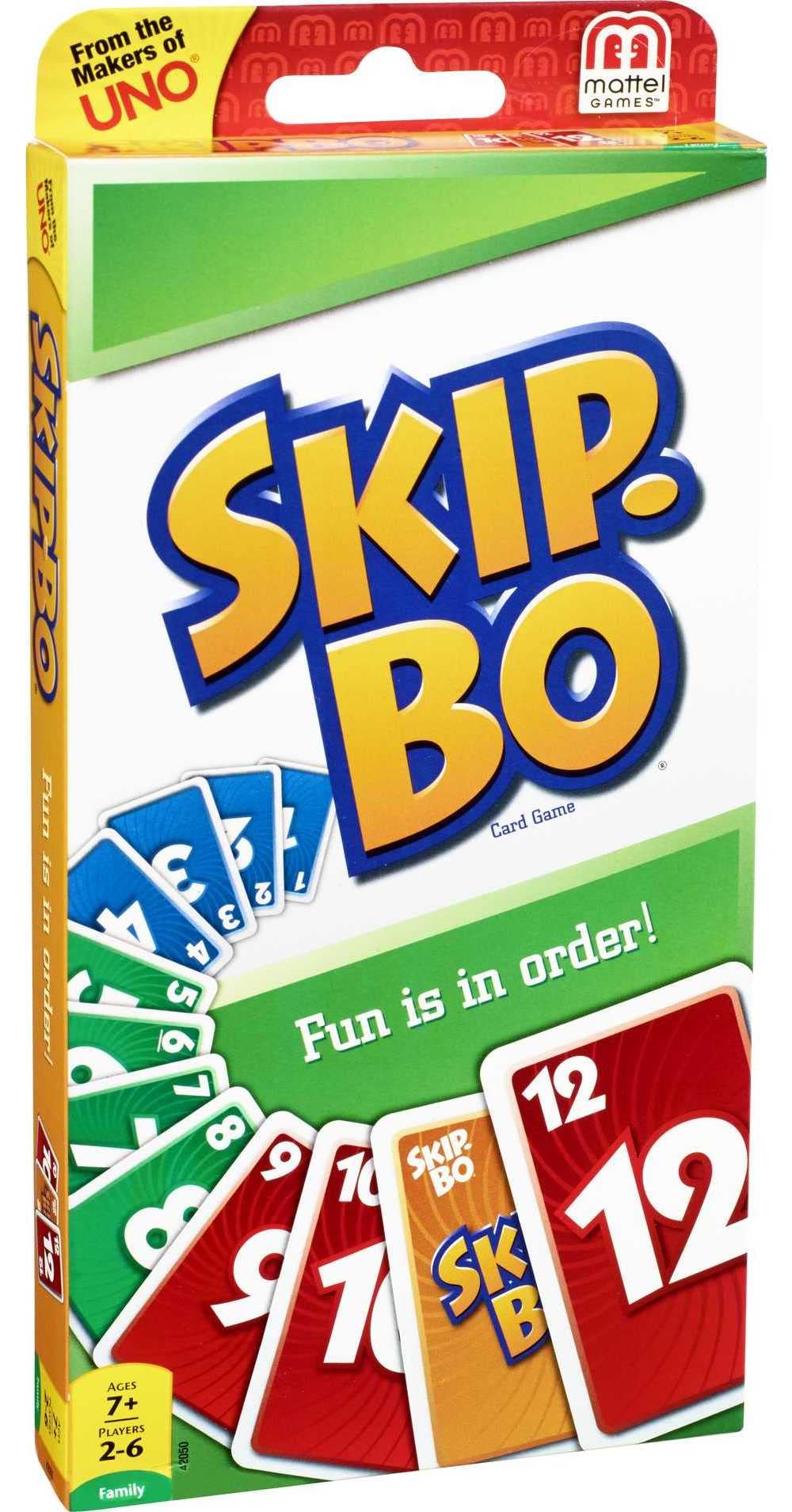 Book Cover SKIP BO Card Game