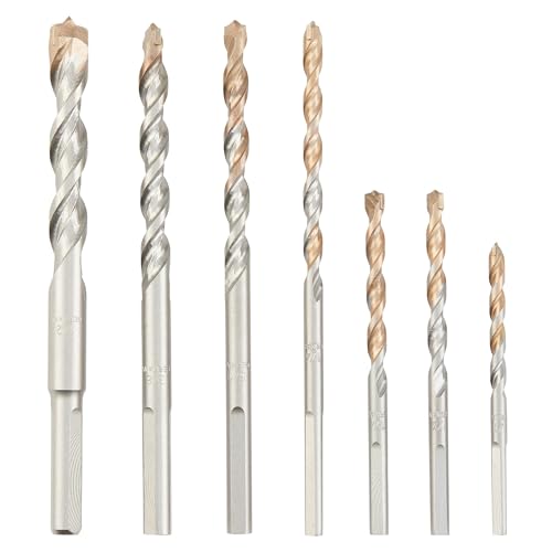DEWALT Masonry Drill Bit Set, Percussion, 7-Piece (DW5207)
