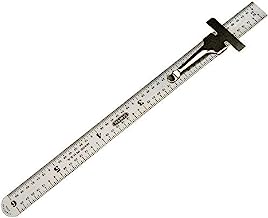 Book Cover General Tools 300/1 6-Inch Flex Precision Stainless Steel Ruler, Chrome