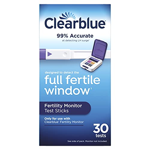 Book Cover Clearblue Fertility Monitor Test Sticks, 30 count