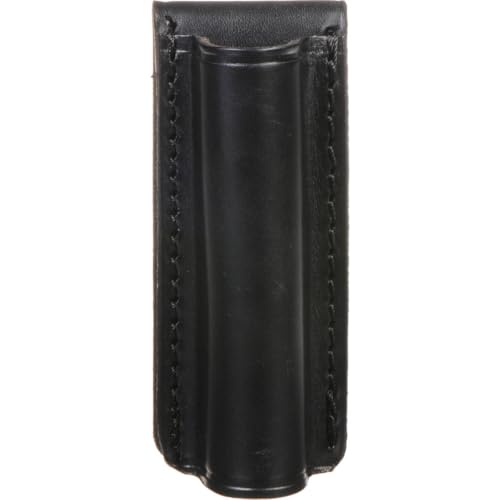 Maglite Black Plain Leather Holster for AA Cell Mini Flashlights