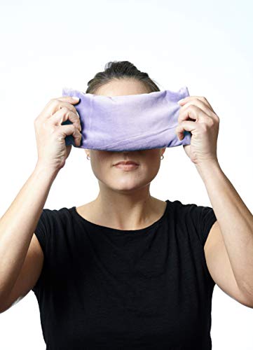 Book Cover DreamTime Inner Peace Eye Pillow, Lavender Velvet, Soothing Aromatherapy Stress and Headache Relief for Wellness and Relaxation, Pack of 1