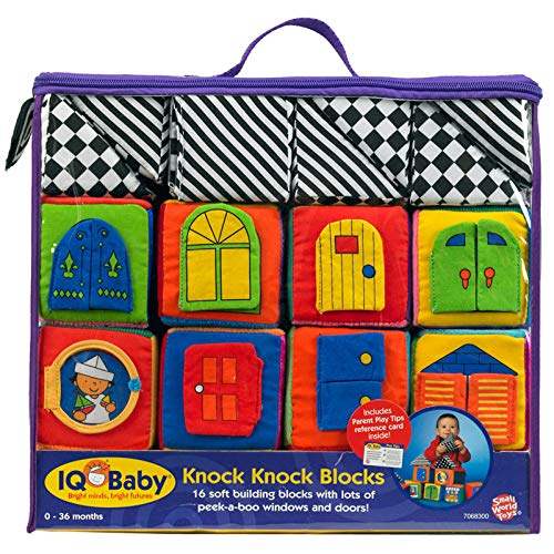 Book Cover IQ Baby - SWT7068300 Small World Toys - Knock-Knock Blocks