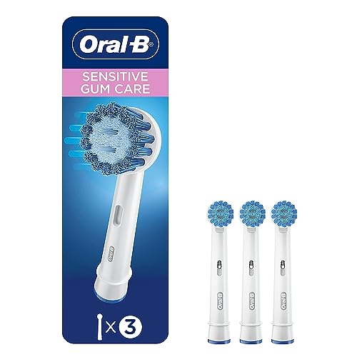 Oral-B Sensitive Gum Care Electric Toothbrush Replacement Brush Heads Refill, 3 Count