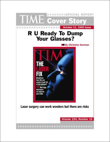 R U Ready To Dump Your Glasses?  : TIME Magazine Cover Story