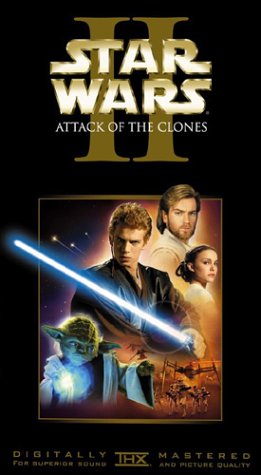 Book Cover Star Wars - Episode II, Attack of the Clones [VHS]