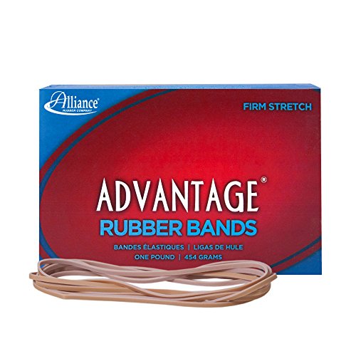 Book Cover Alliance Rubber 27405 Advantage Rubber Bands Size #117B, 1 lb Box Contains Approx. 200 Bands (7