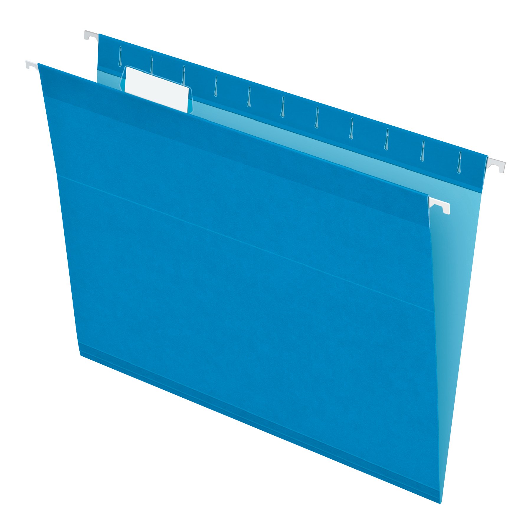 Book Cover Pendaflex Reinforced Hanging File Folders, Letter Size, Blue, 1/5 Cut, 25/BX (4152 1/5 BLU) Letter Blue File Folder