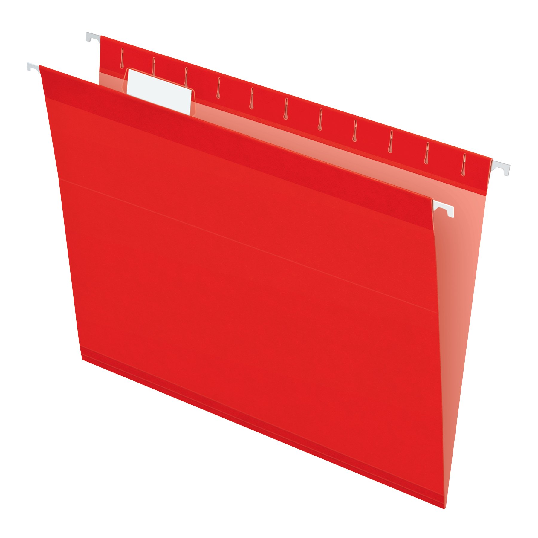 Book Cover Pendaflex Reinforced Hanging File Folders, Letter Size, Red, 1/5 Cut, 25/BX (4152 1/5 RED) Letter Red File Folder