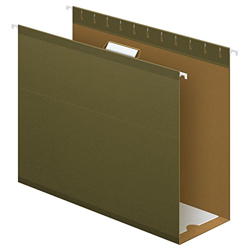 Book Cover Pendaflex Hanging Box Bottom Folder, Standard Green, Letter, 25 per Box (04152X4)