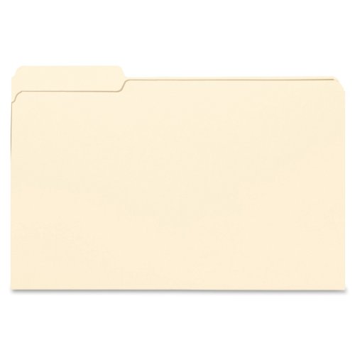 Book Cover Smead File Folder, 1/3- Cut Tab Left Position, Legal Size, Manila, 100 Per Box (15331)